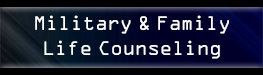 Graphic button link that says Military and Family Life Counseling